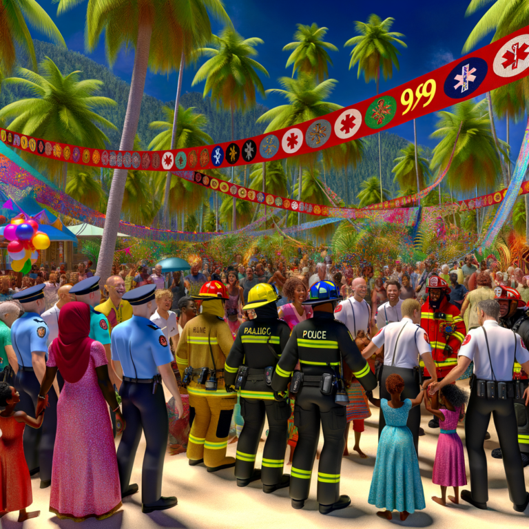 Island’s Emergency Heroes Join Forces to Celebrate 999 Day!