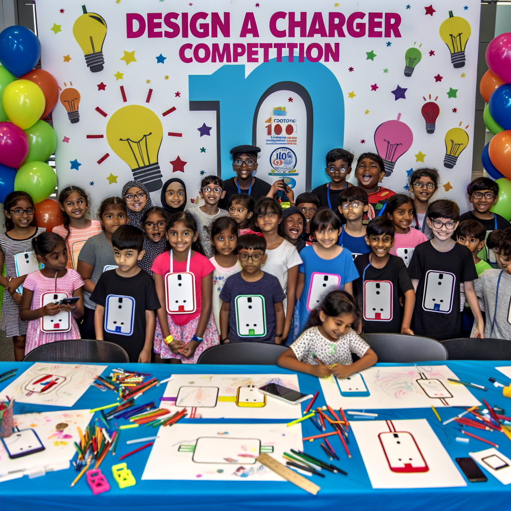 “Unleash Your Creativity! Kids Invited to Join the Exciting Design A Charger Competition Celebrating Jersey Electricity’s 100th Anniversary!”