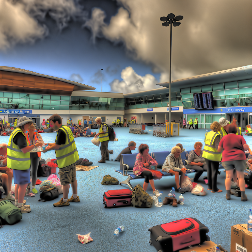 Volunteers Come to the Rescue of Stranded Passengers at Guernsey Airport!