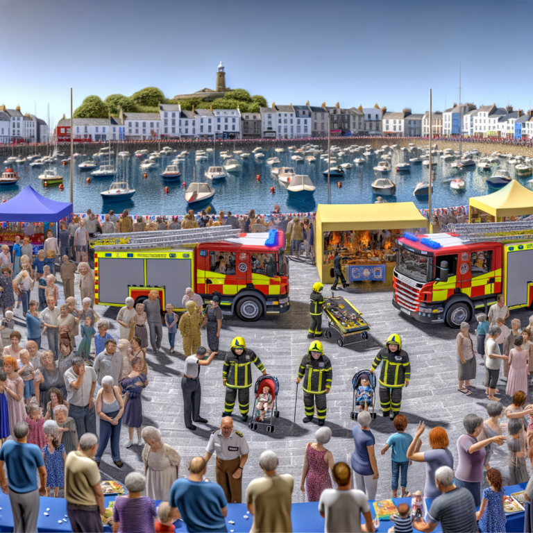 Guernsey Celebrates Emergency Services Day with a Spectacular Event in St Peter Port!