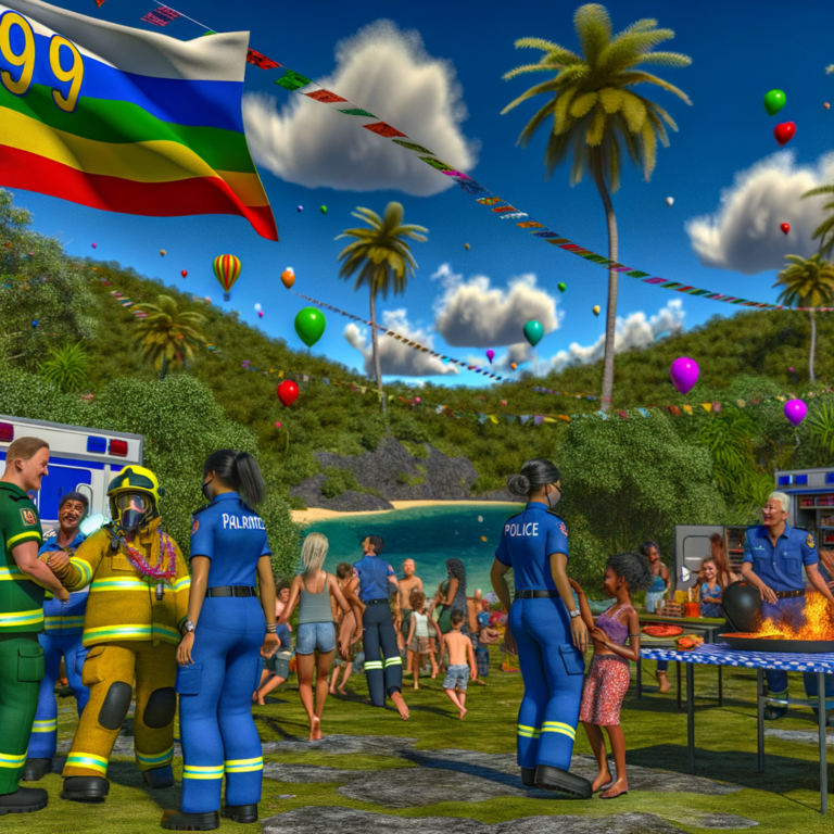Island’s Emergency Heroes Come Together to Celebrate 999 Day!
