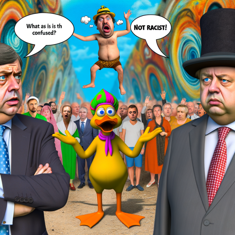 “Trump and Vance Face Backlash Over Bizarre ‘Racist’ Conspiracy Theory Linking Cats and Ducks!”