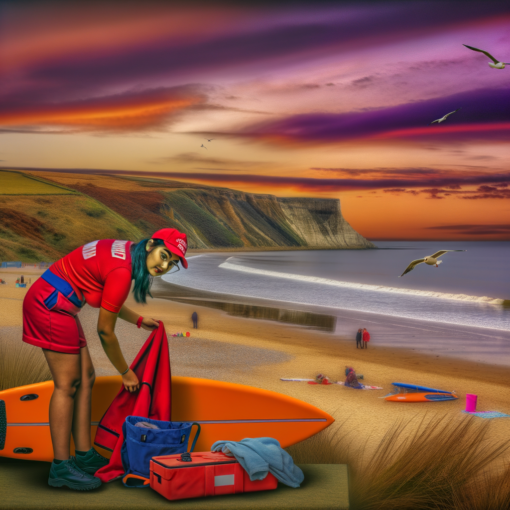 “Farewell to Summer: RNLI Lifeguard Season Wraps Up on the Yorkshire Coast”