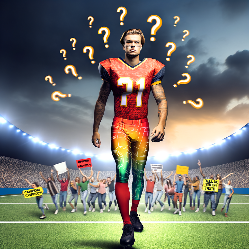 Jared Goff Sets the Record Straight on the Uniform Conspiracy Theory!