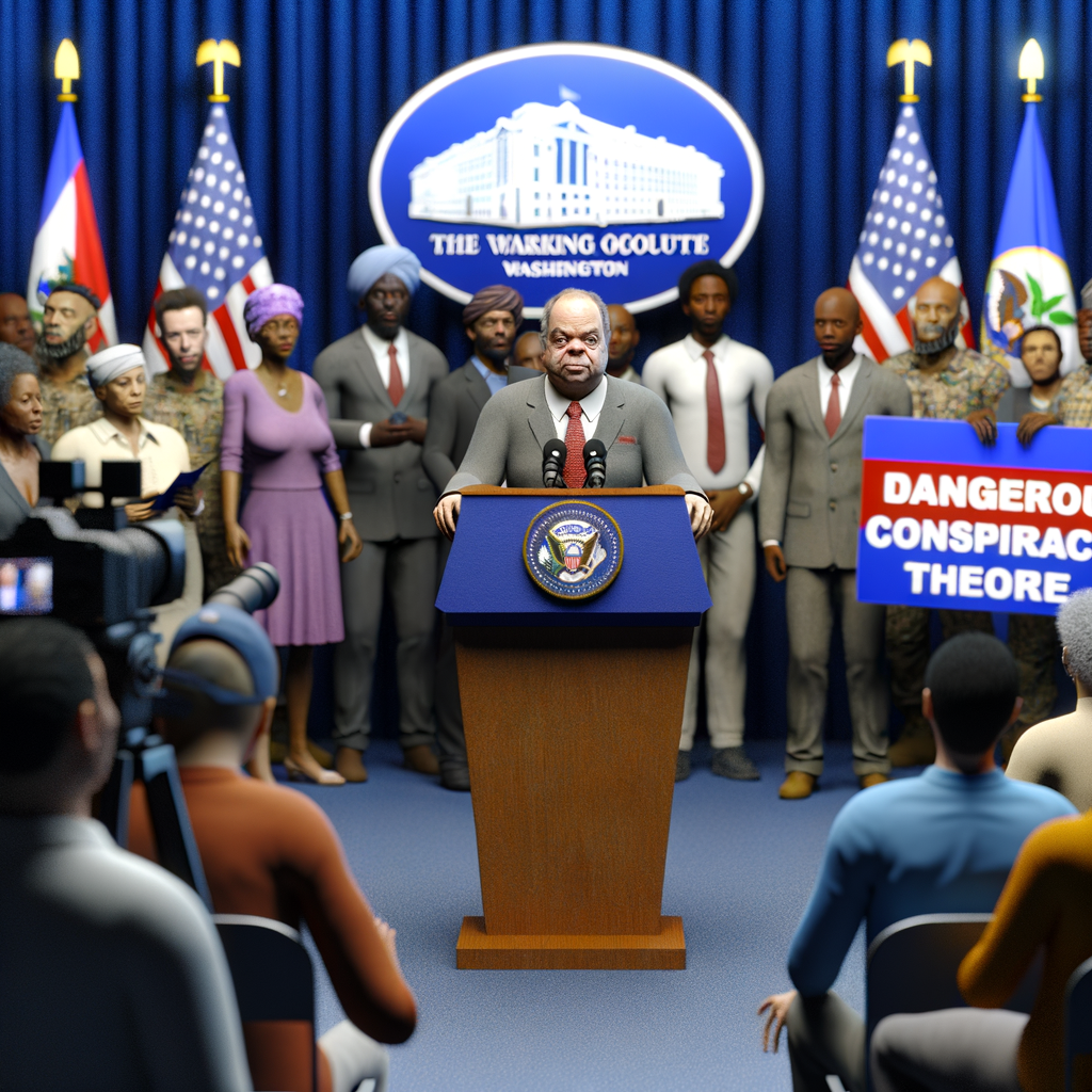 Biden Administration Slams “Dangerous” Conspiracy Theories Targeting Haitian Immigrants