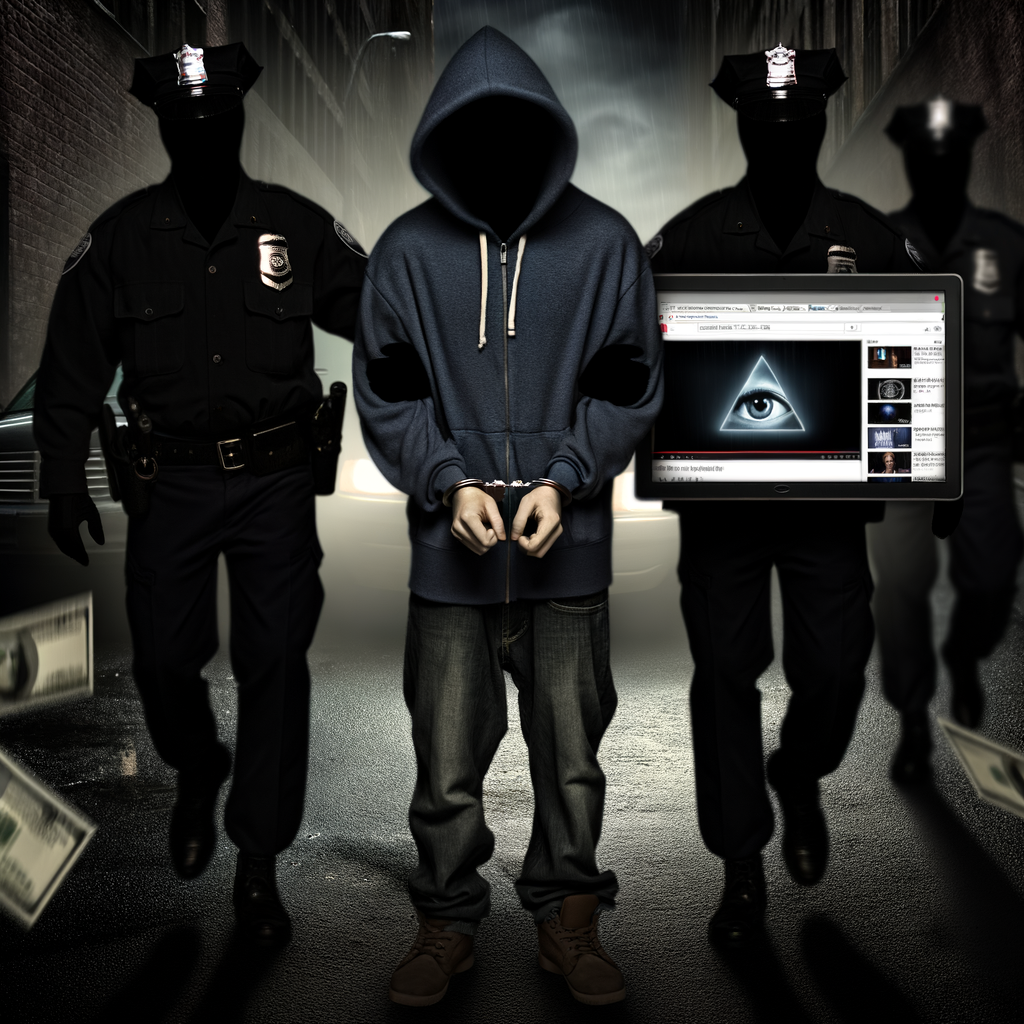 “Shocking Twist: Conspiracy Theorist Arrested for Gruesome Beheading of Father in Disturbing YouTube Video!”