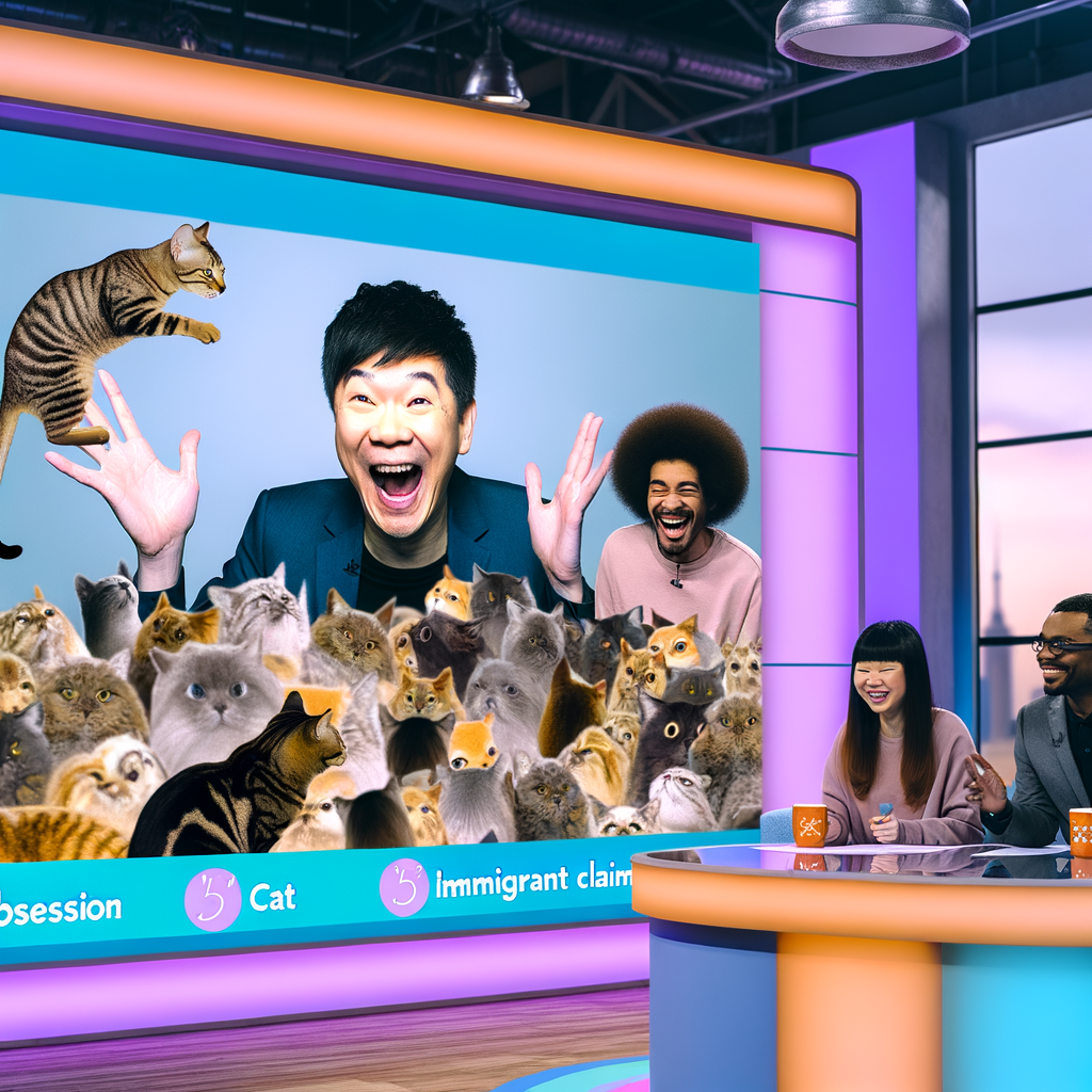 “Morning Joe Takes a Hilarious Jab at Vance’s ‘Cat Obsession’ Following Controversial Immigrant Claims!”