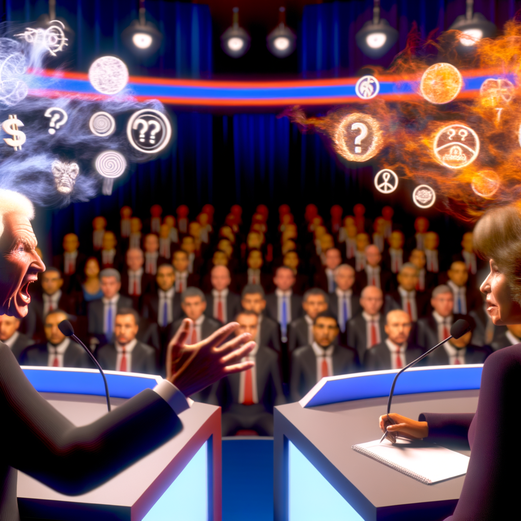 Trump Unleashes Controversial Conspiracy Theories in Fiery Debate with Harris!