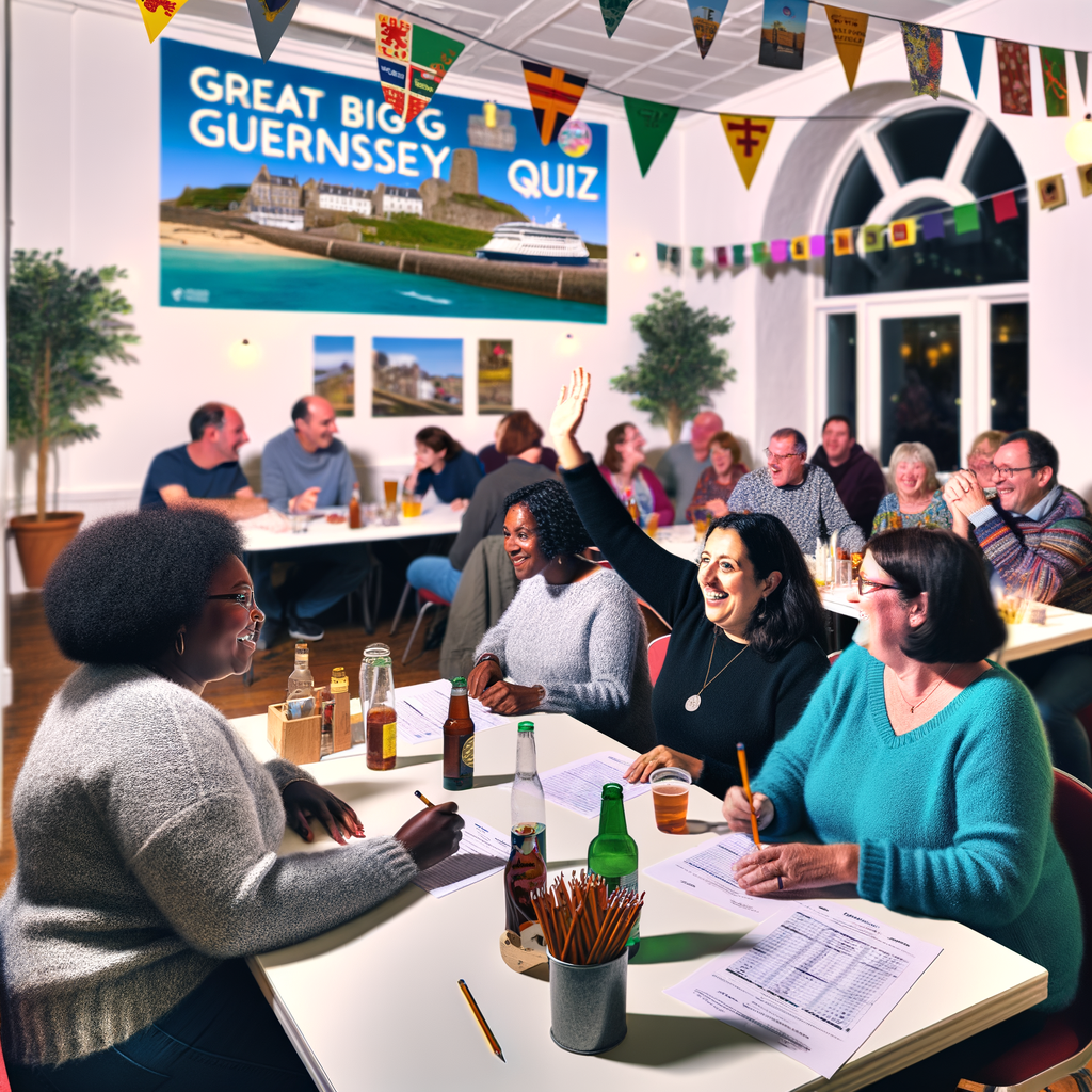 “Join the Fun: Great Big Guernsey Quiz Celebrates Local Venues as Safe Places!”
