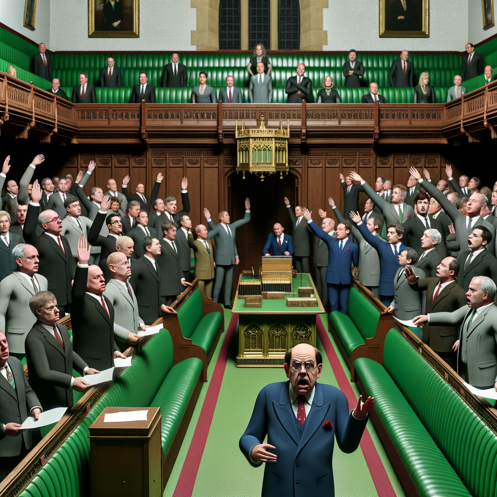 “Outrage in the Commons: Nigel Farage Silenced by MPs for Promoting Right-Wing Conspiracy Theories!”