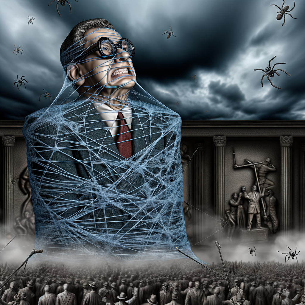 “Trapped by His Own Theories: The Dramatic Fall of Donald Trump”