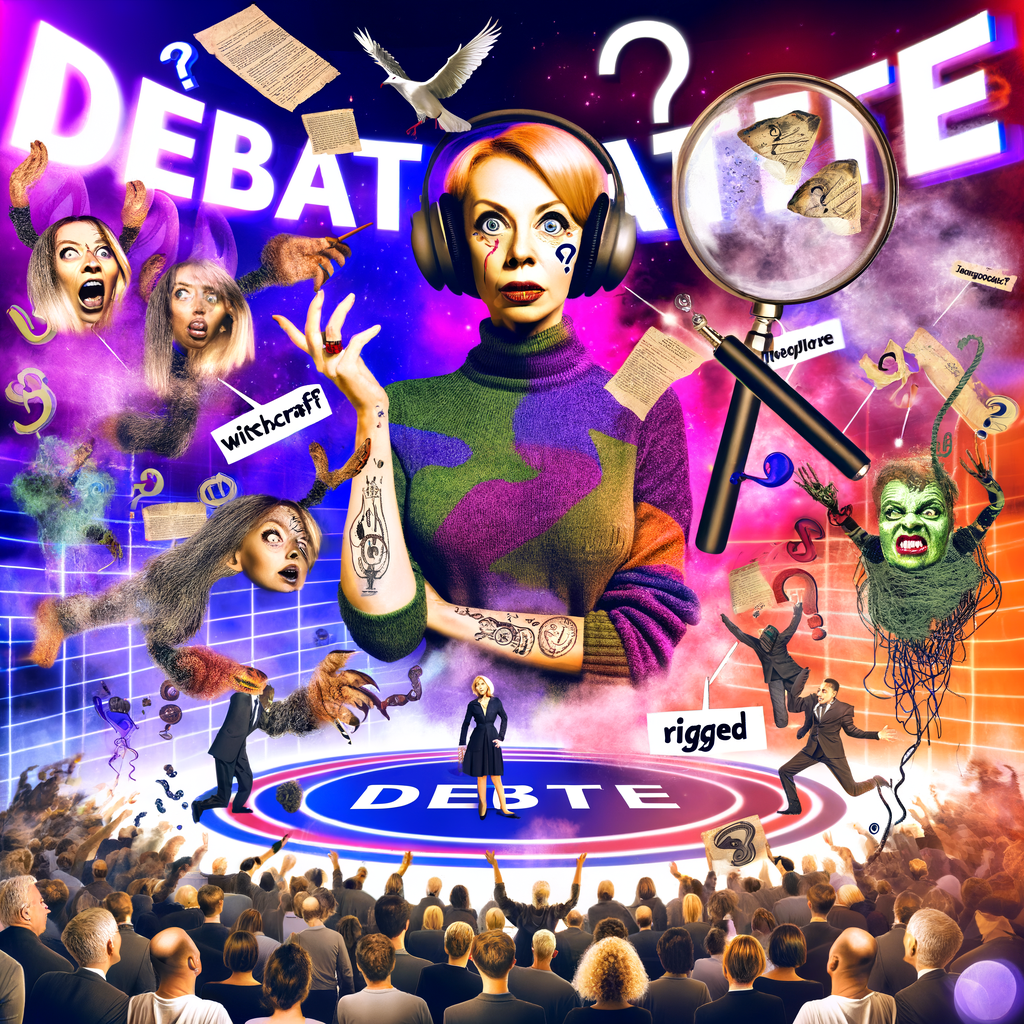 “Unraveling the Madness: MAGA’s Outrageous Conspiracy Theories on the ‘Rigged’ Debate – From Kamala’s ‘Earphones’ to ‘Witchcraft’!”