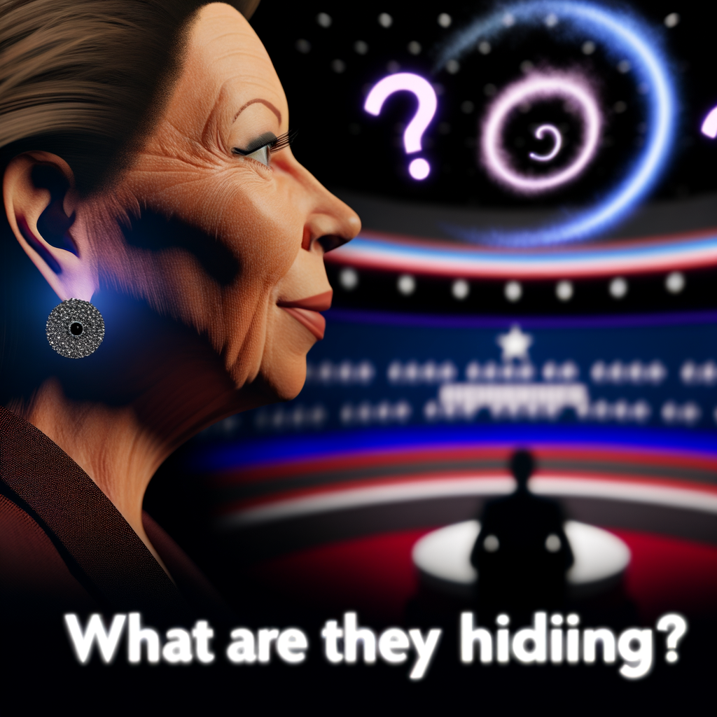 “Kamala Harris’ Debate Earrings Spark Wild Conspiracy Theories – What Are They Hiding?”