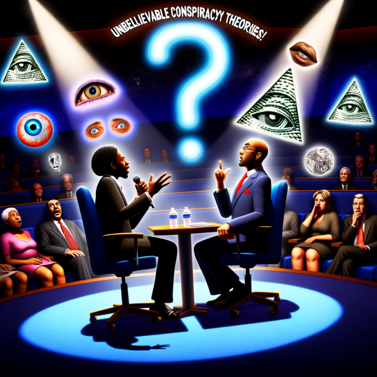 “Unbelievable Conspiracy Theories Emerge from Last Night’s Debate – You Won’t Believe This!”