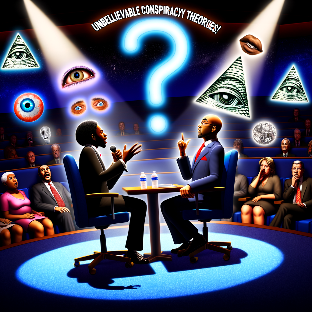 “Unbelievable Conspiracy Theories Emerge from Last Night’s Debate – You Won’t Believe This!”
