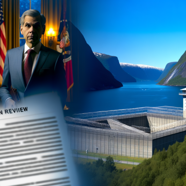 “Governor’s Norway Trip Sparks Review of Jersey Prison’s Purpose!”