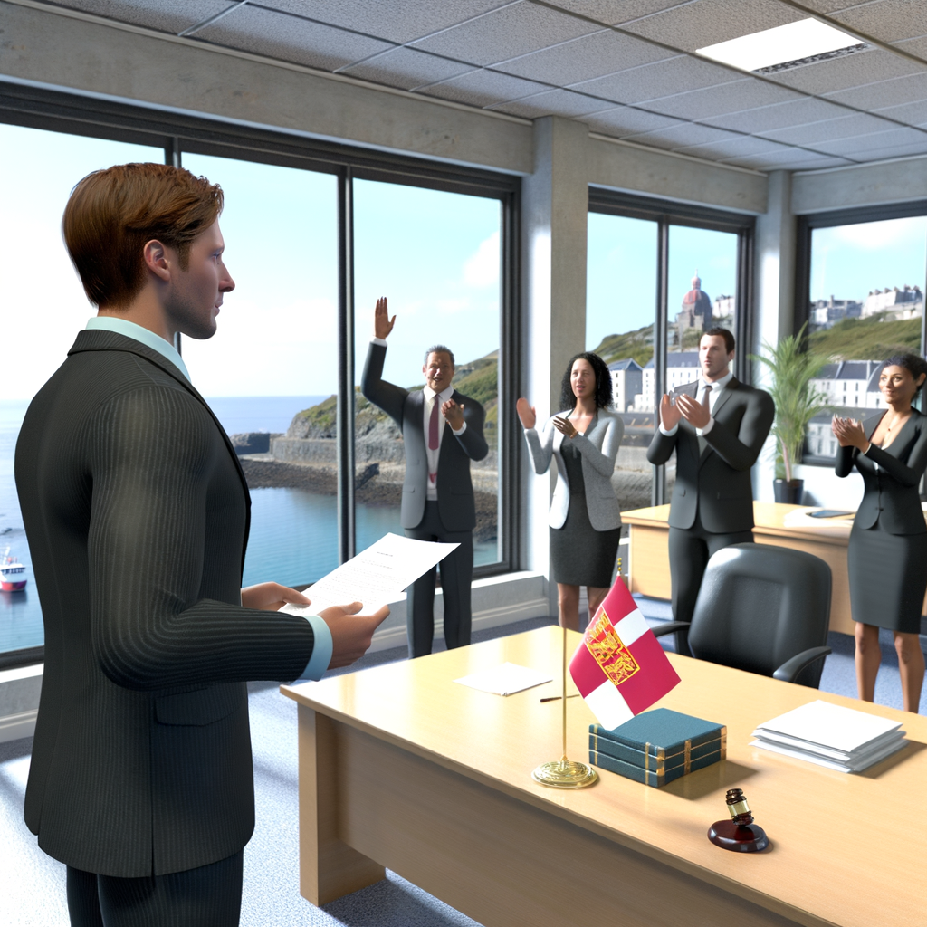 Carey Olsen Litigator Takes Oath as Guernsey Advocate: A New Chapter Begins!