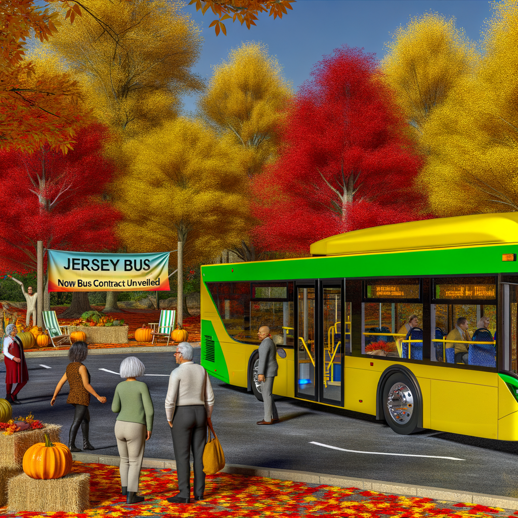 Exciting Autumn Announcement: Jersey’s New Bus Contract Unveiled!