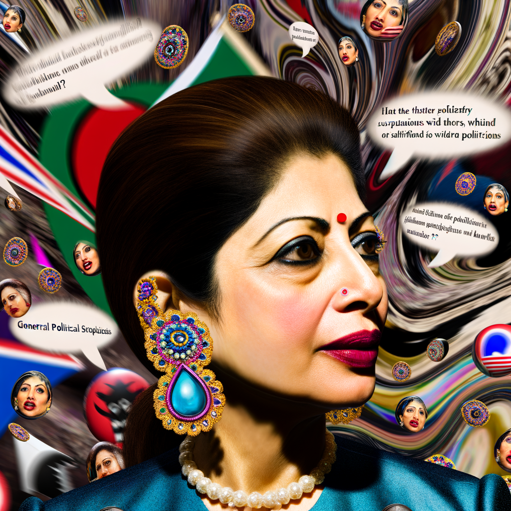 “Kamala Harris’ Earrings Spark Wild New Conspiracy Theory!”