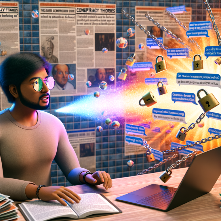 How Chatting with an AI Chatbot Can Dismantle Your Conspiracy Theories!