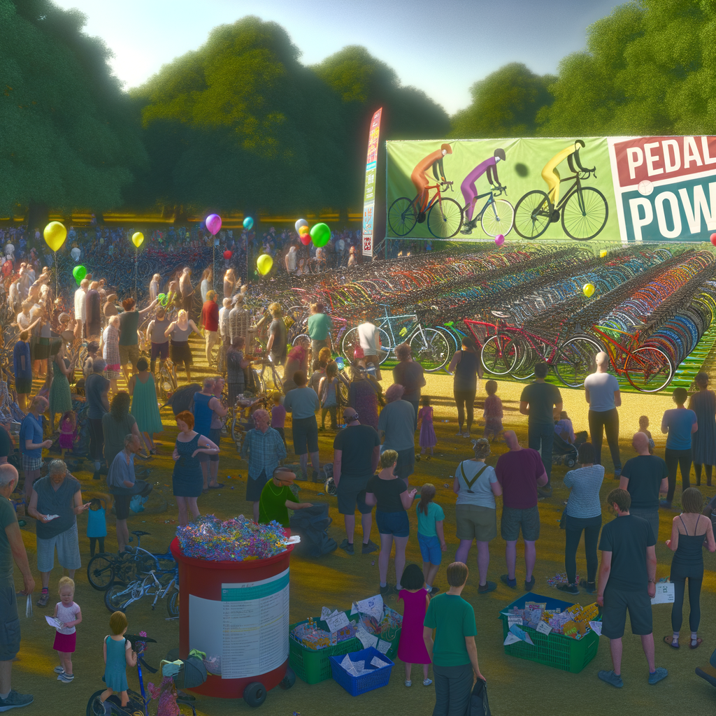 “Pedal Power: Bike Raffle Surpasses £10,000 in Support of Priaulx Charity!”