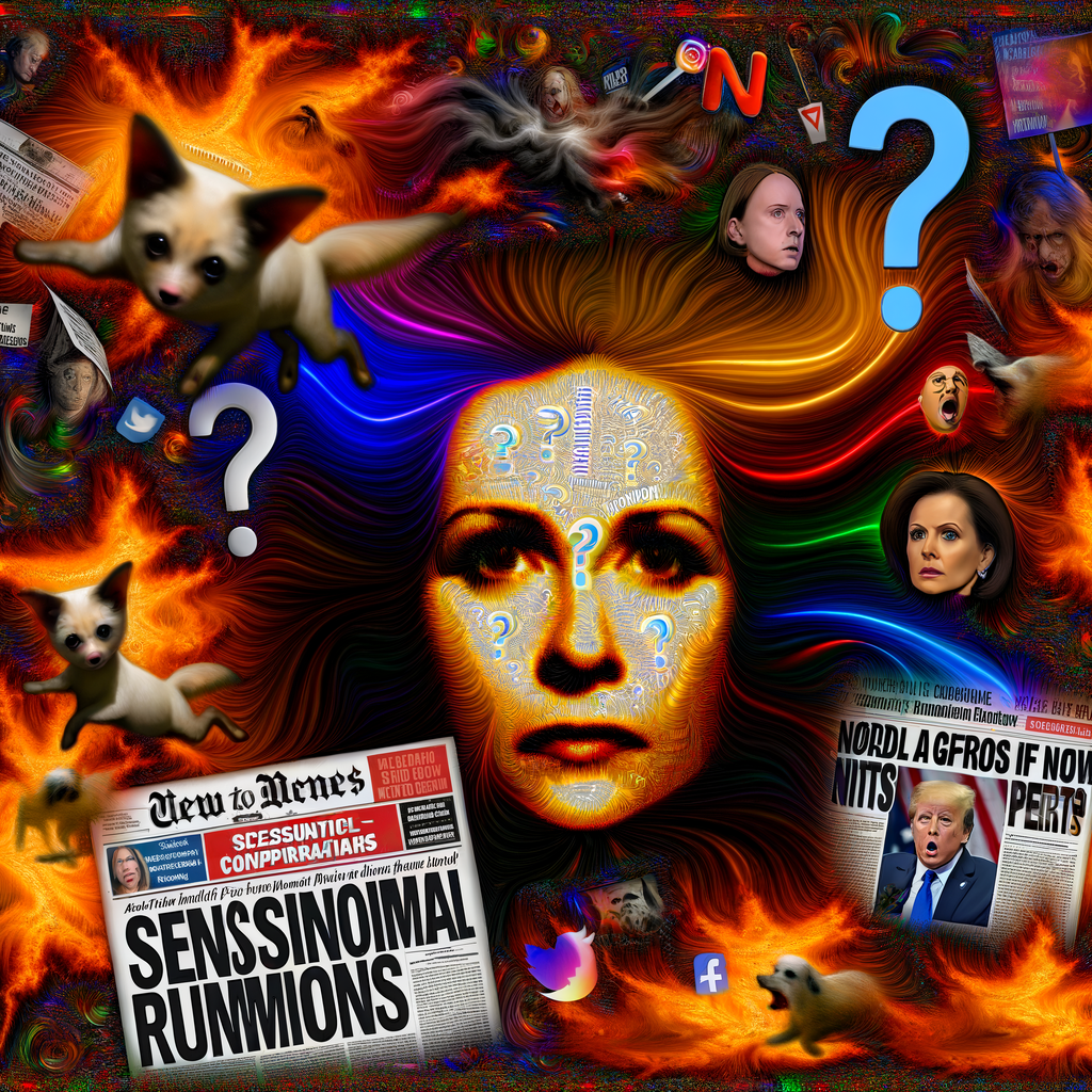 “Unraveling the Mystery: Is Laura Loomer the Far-Right Conspiracy Theorist Fueling Trump’s Shocking Pet-Eating Allegations?”