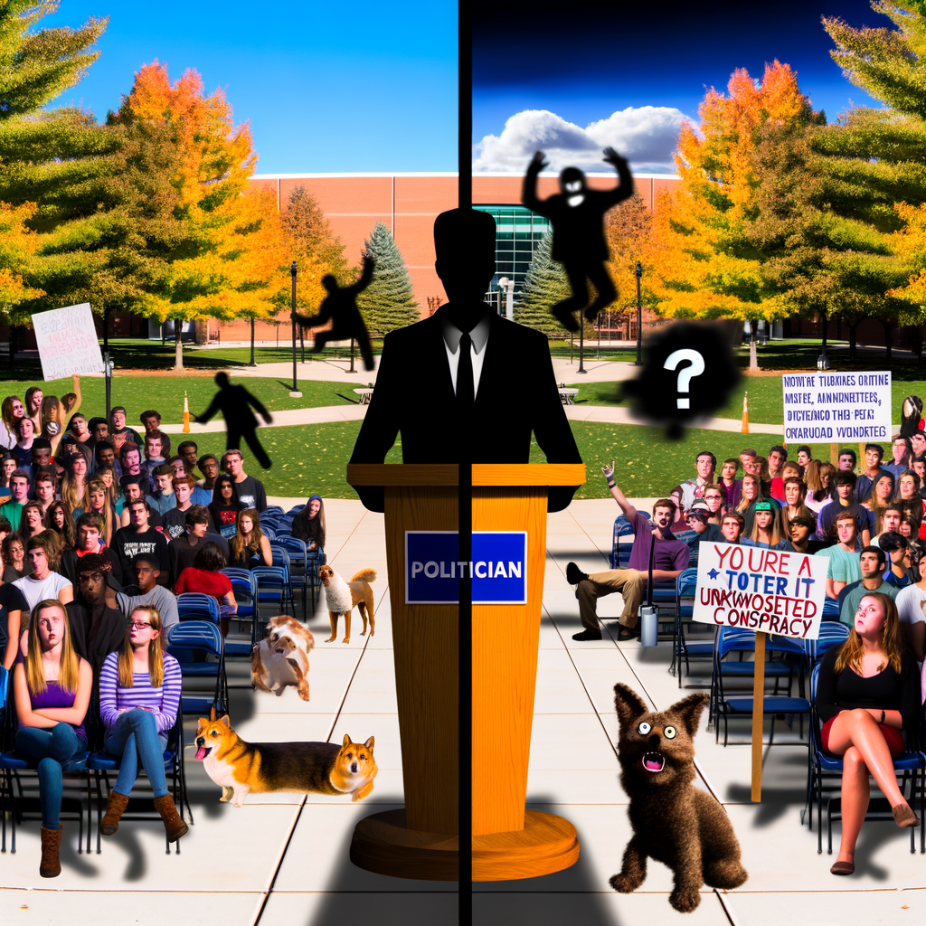 “Trump Ditches 3rd Debate: Unraveling the Pet-Eating Conspiracy and the Battle for Free Speech on College Campuses!”