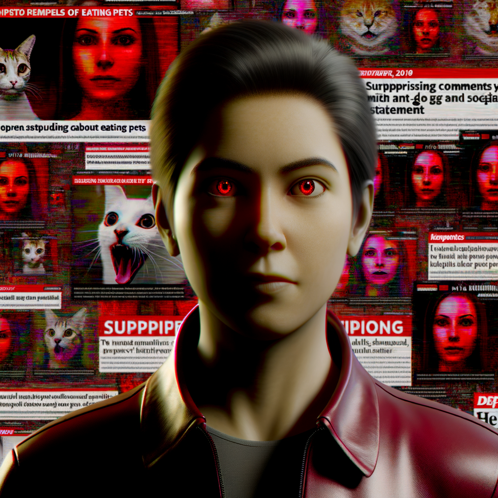 Unraveling Laura Loomer: The Controversial Figure Behind Trump’s Shocking Pet Eating Comment!