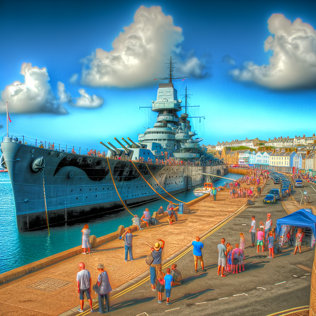 Don’t Miss It: HMS Iron Duke Docks in Jersey This Weekend!