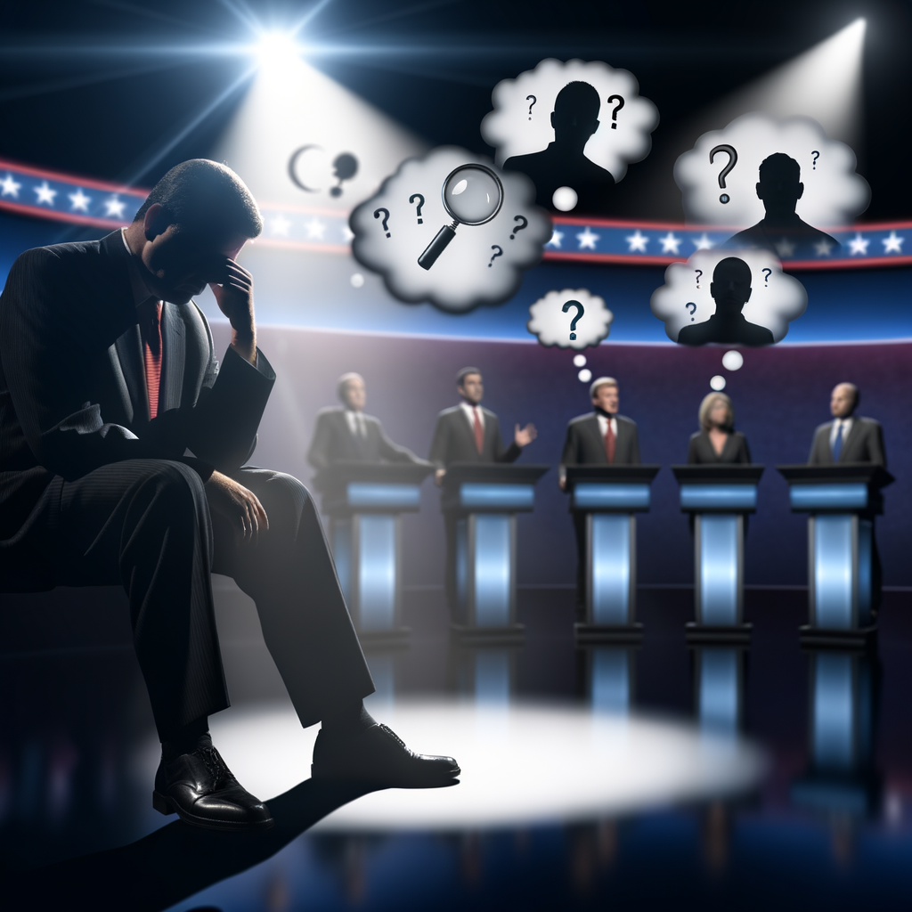 “Trump’s Debate Disappointment: How He’s Turned to Conspiracy Theories to Cope”