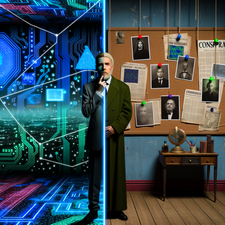 “Can AI Help You Outsmart Deception, or Is It All Just a Conspiracy?”