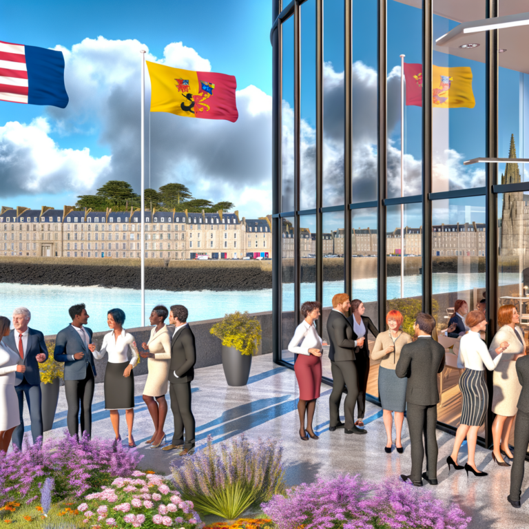 “Exciting New Office Opens in St Malo to Strengthen Channel Islands Connections!”