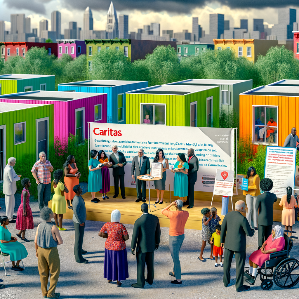 “Caritas Launches Initiative for Modular Housing: Seeking Funding and Land to Combat Homelessness”