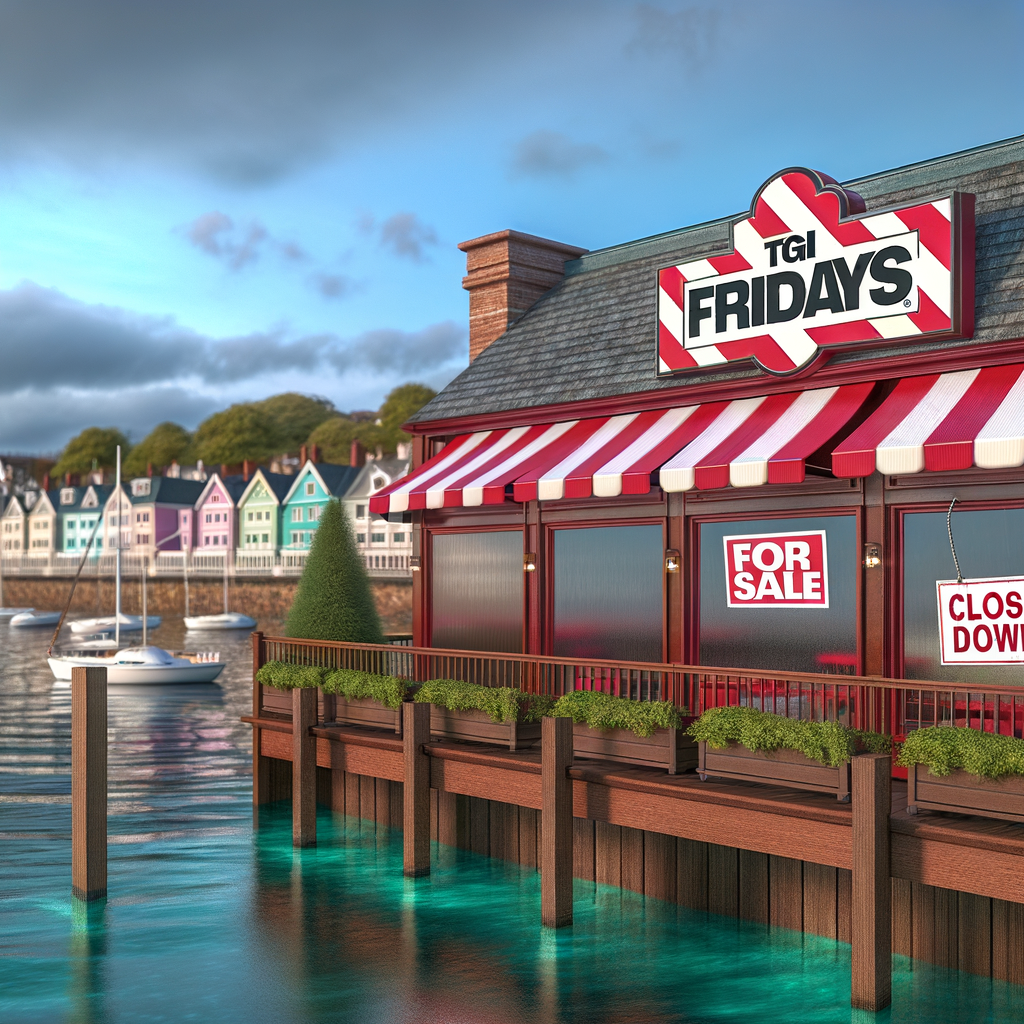 TGI Fridays on Jersey’s Waterfront Hits the Market as Operator Faces Administration!