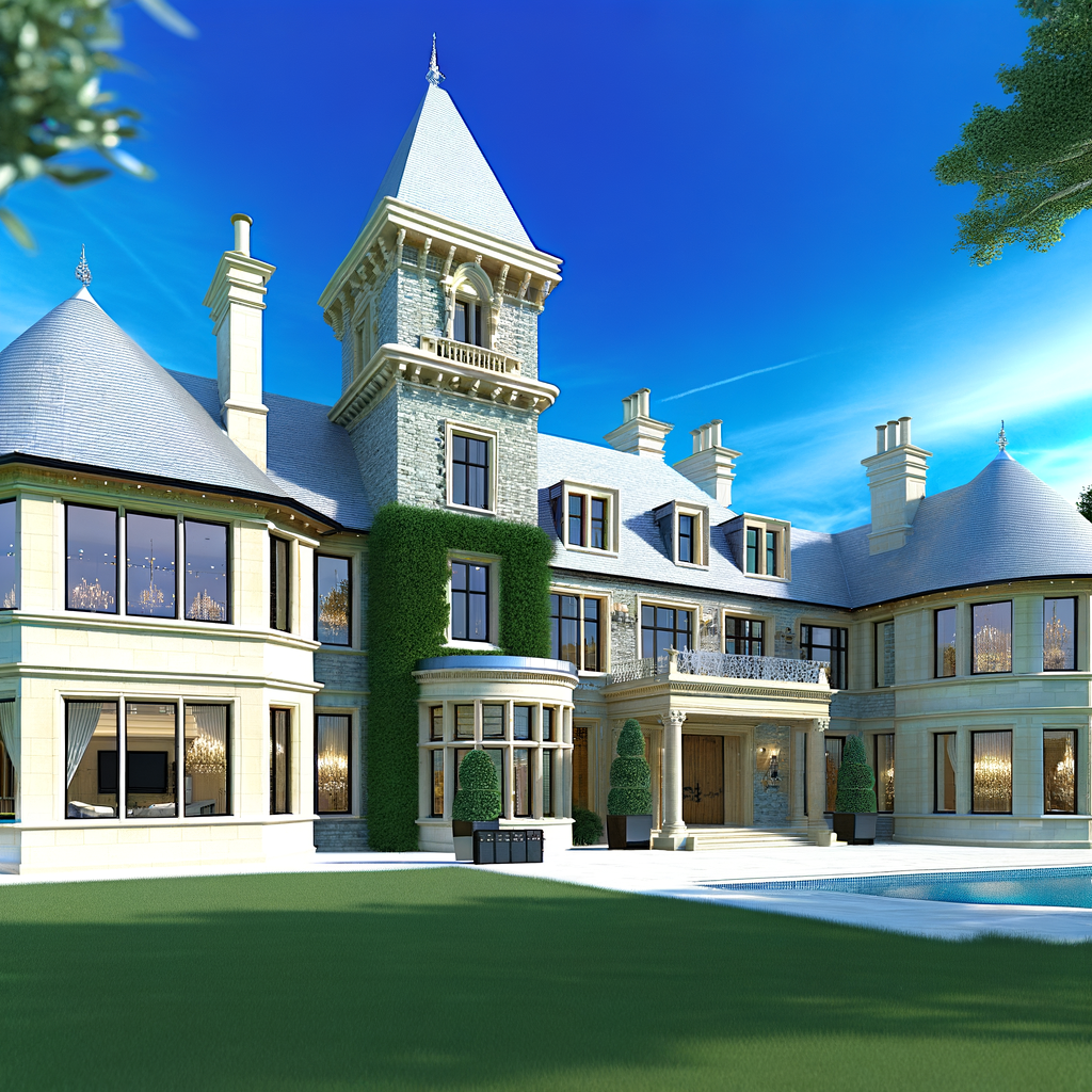 Inside Peter James’ Stunning £3.5 Million Home Featuring an Impressive 80ft Tower!