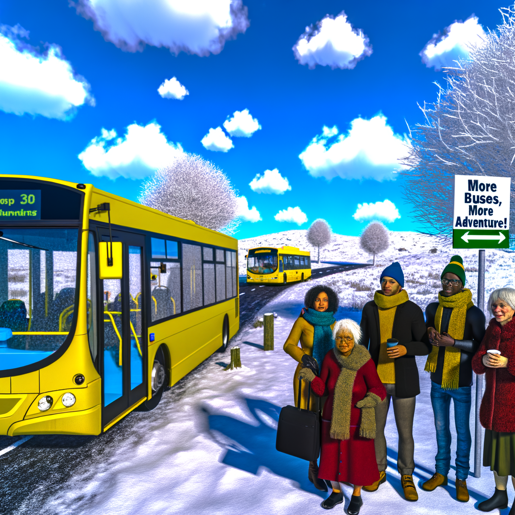 “Jersey Boosts Winter Travel: More Buses on the Road!”