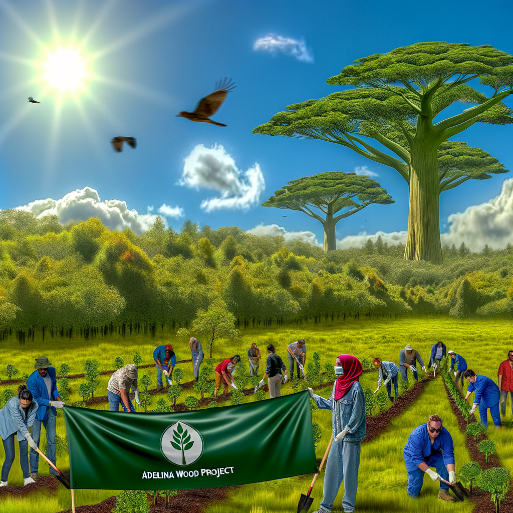 Exciting Collaboration: Jersey Trees for Life Teams Up with Accuro for Adelina Wood Project!