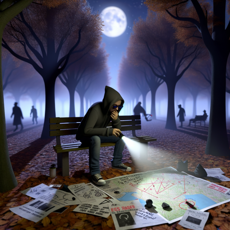 “Uncovering Secrets: The Conspiracy Theorist Who Haunts the Park”