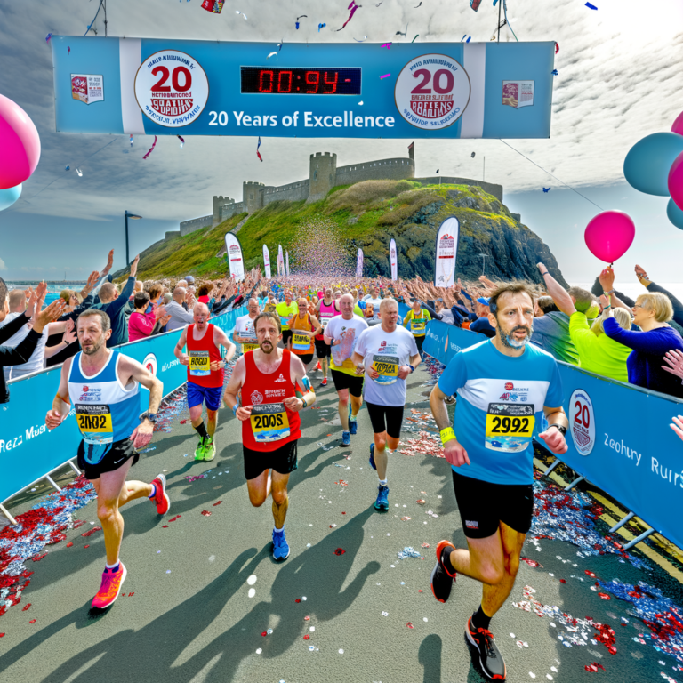 Celebrating 20 Years of Excellence: The Thrilling Success of the Standard Chartered Jersey Marathon!