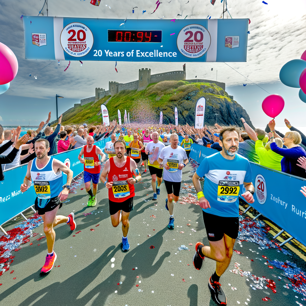 “Celebrating 20 Years of Excellence: The Thrilling Success of the Standard Chartered Jersey Marathon!”