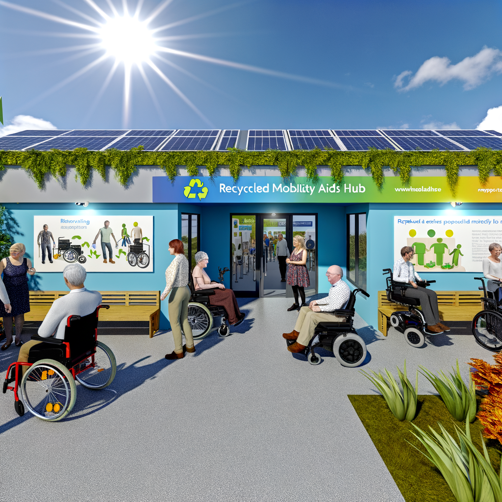 “Jersey Launches Innovative Hub for Recycled Mobility Aids!”