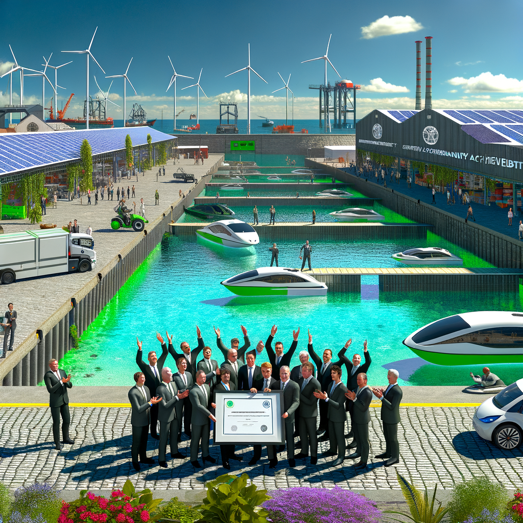 “Ports of Jersey Earns Prestigious Sustainability Accreditation – A Milestone for Eco-Friendly Practices!”