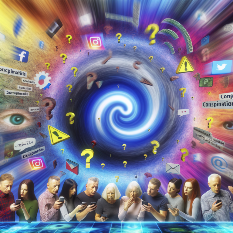 “Unraveling the Chaos: How Social Media Sparks Confusion and Fuels Conspiracy Theories”