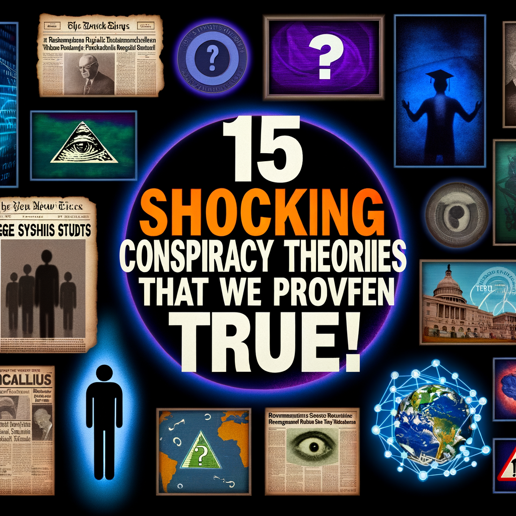 15 Shocking Conspiracy Theories That Were Proven True!