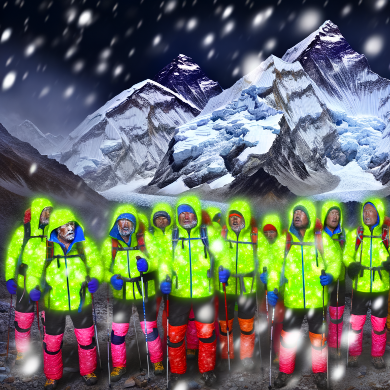 Jersey Charity Trekkers Make It Off Everest Unscathed After Unexpected Blizzard!