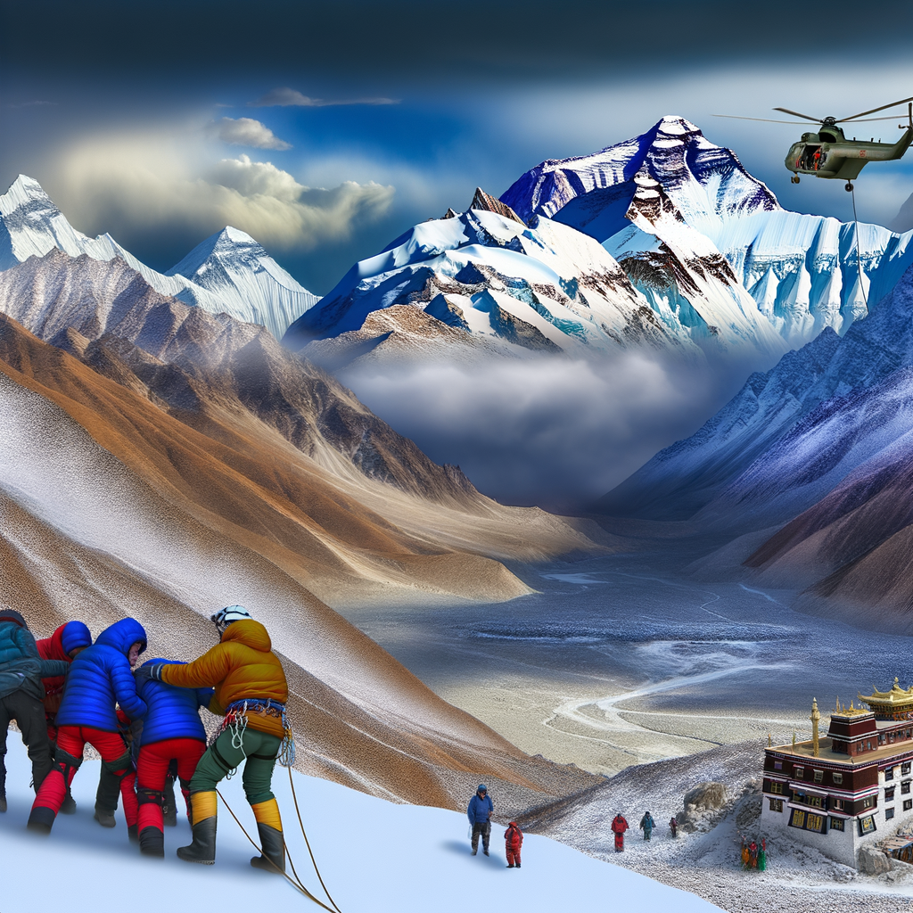 “All Stranded Everest Climbers Rescued from Isolated Tibetan Valley!”