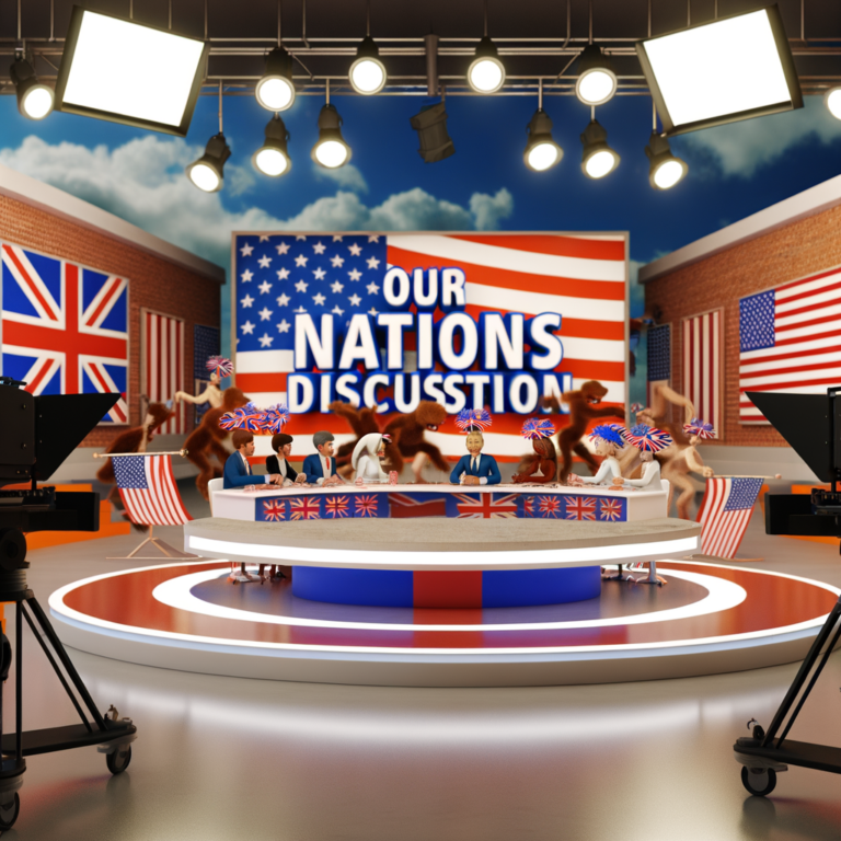“Ofcom Declares It Has No Control Over MAGA Mania: ‘America Must Save Britain’ in Controversial New GB News Show!”