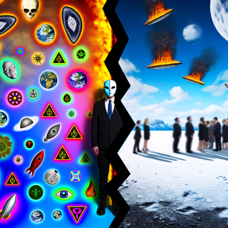 “Unmasking the Distractions: How Outlandish Conspiracies Divert Attention from Urgent Climate Threats”