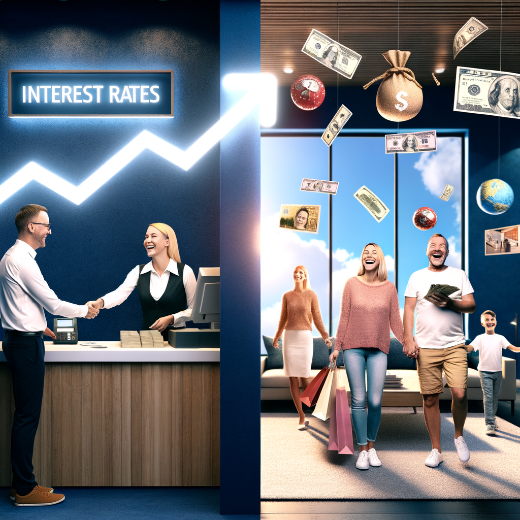 “Bank Insider Reveals: How Higher Interest Rates Could Boost Household Spending!”