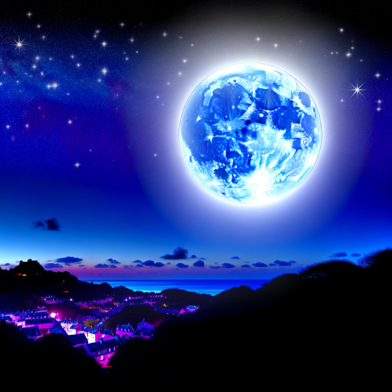 “Stunning Rare Supermoon Lights Up the Night Sky Over Jersey!”